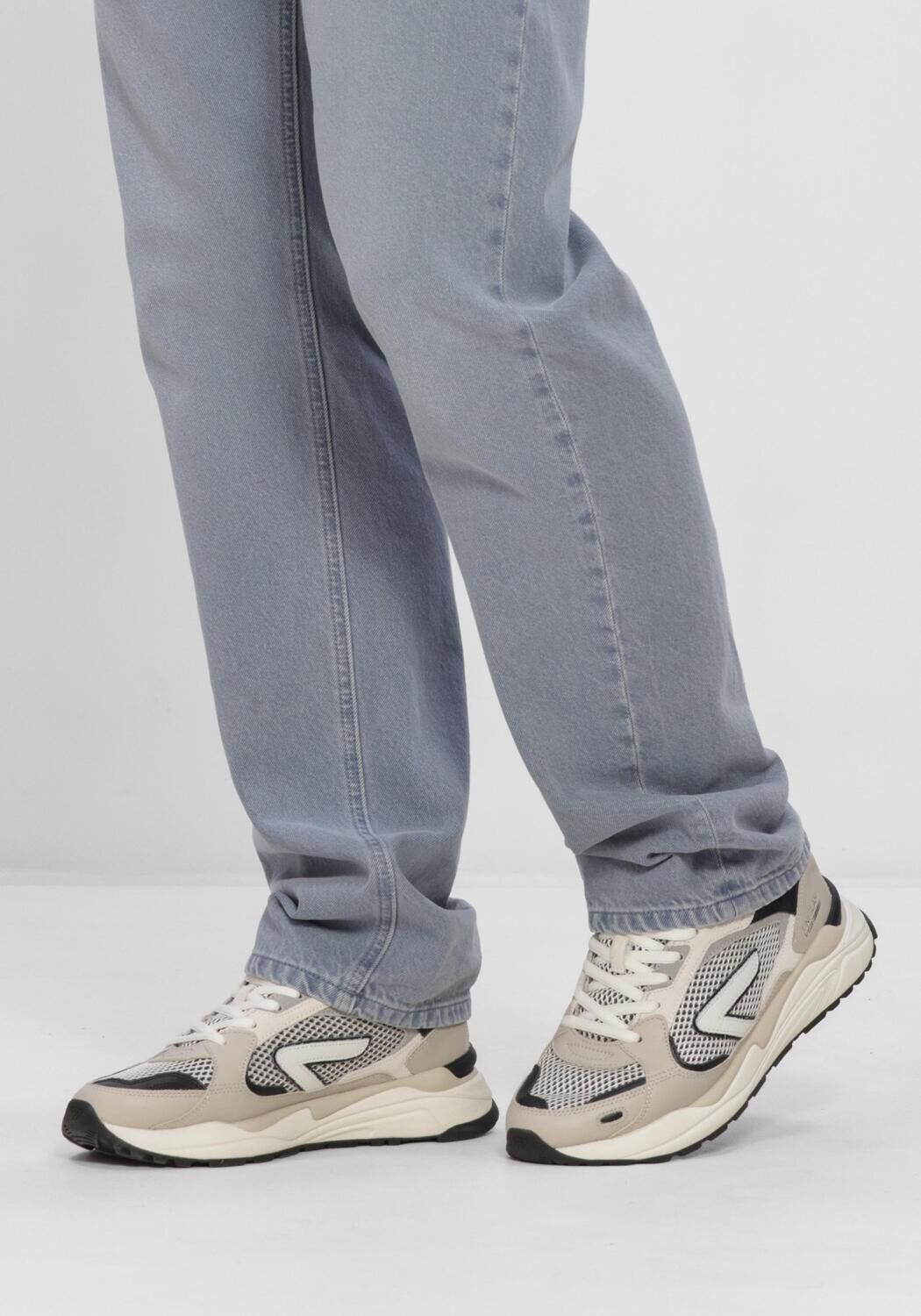 Beige HUB Lage sneakers SLAM-M - large