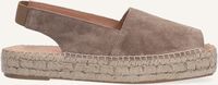 Taupe VIA VAI Platte sandalen MAYA - medium