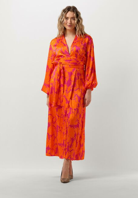 Oranje JANICE Maxi jurk NOAH - large