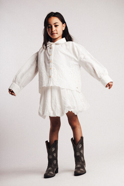 Witte BAJE STUDIO Blouses LIZ - large