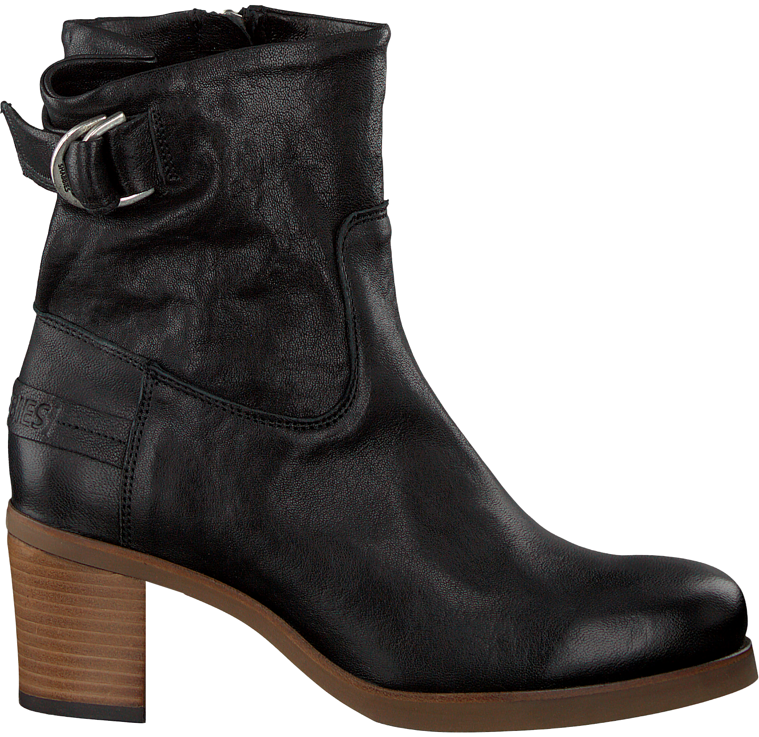 Zwarte SHABBIES Enkellaarsjes 182020111 | Omoda Zwarte SHABBIES Enkellaarsjes 182020062 | Omoda
