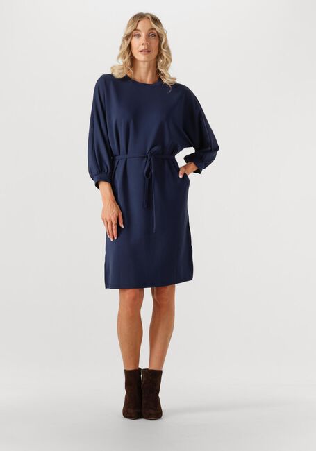 Donkerblauwe MINUS Midi jurk NIRA SHORT DRESS - large