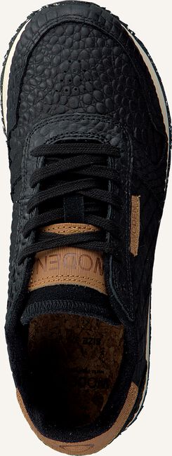 Zwarte WODEN Lage sneakers YDUN CROCO Zwarte WODEN Lage sneakers YDUN CROCO - large