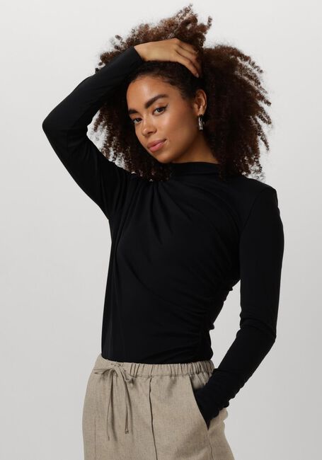 Zwarte Y.A.S. Top YASEMMI LS JERSEY TOP - large