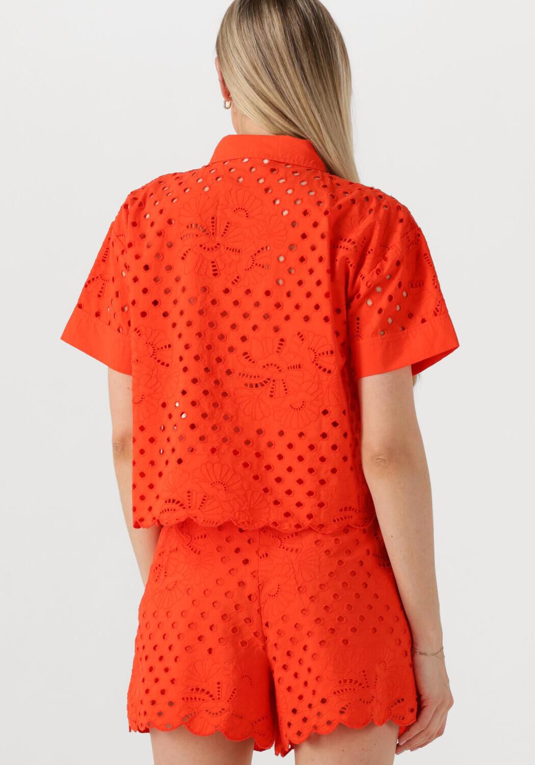 LOUIZON Dames Blouses Ness Oranje