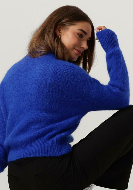 Blauwe BY-BAR Trui SONNY PULLOVER - large