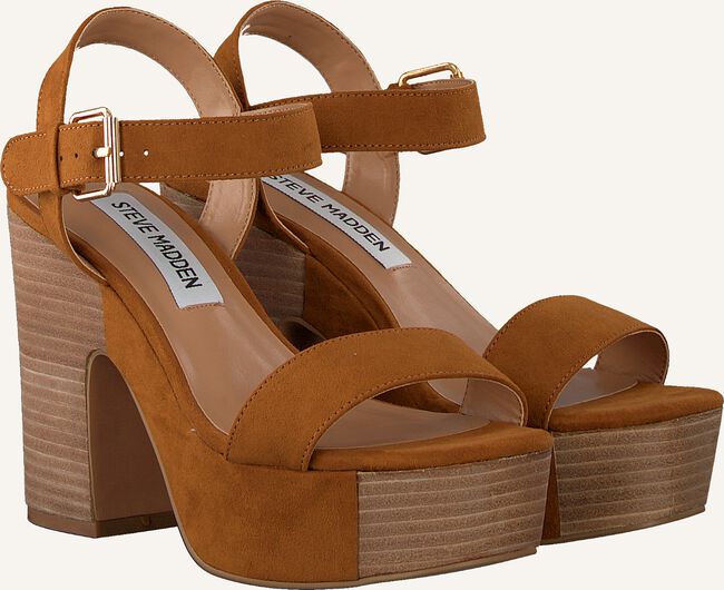 Cognac STEVE MADDEN Platte sandalen ZANTO Cognac STEVE MADDEN Platte sandalen ZANTO - large