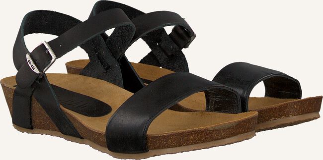Zwarte RED-RAG Platte sandalen 79198 Zwarte RED-RAG Platte sandalen 79198 - large