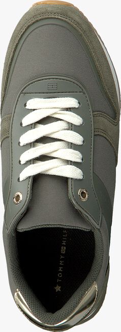 Groene TOMMY HILFIGER Sneakers MIXED MATERIAL LIFESTYLE SNEAK - large