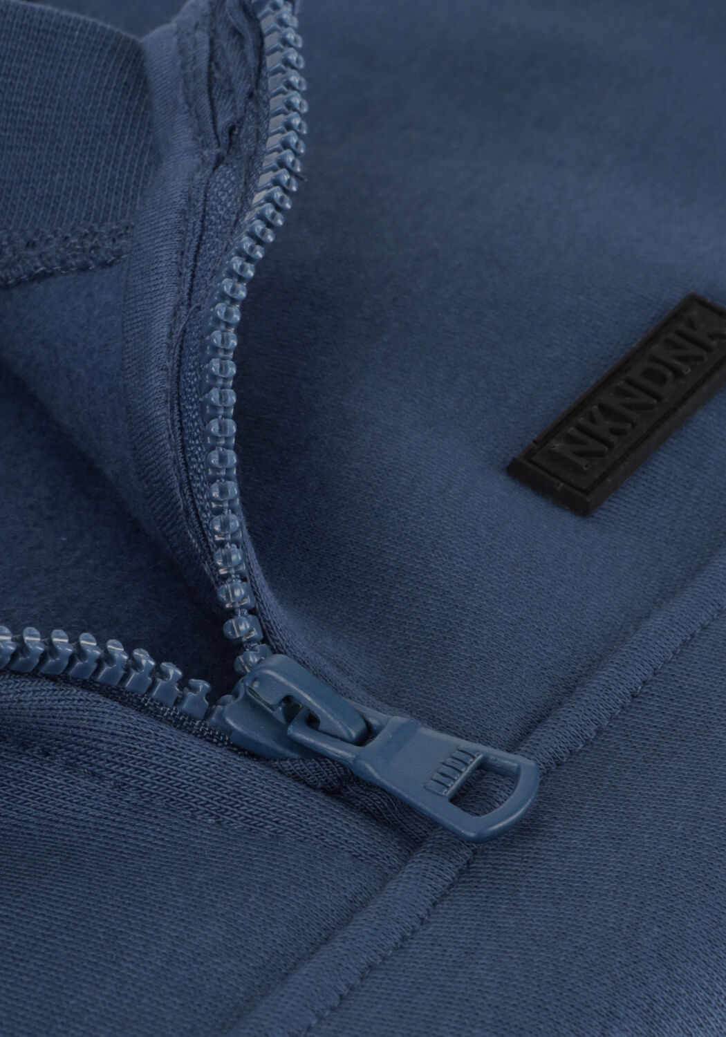 Blauwe NIK & NIK Sweater ZIPPER SWEATSHIRT - large