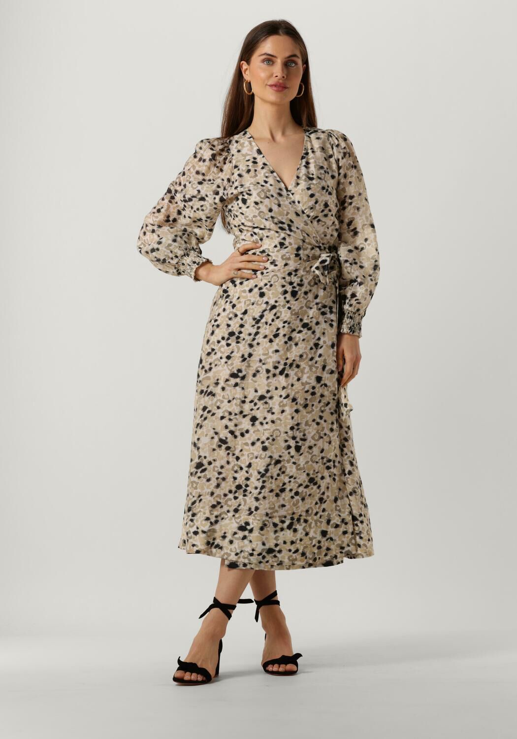 Wrap hot sale jurk midi