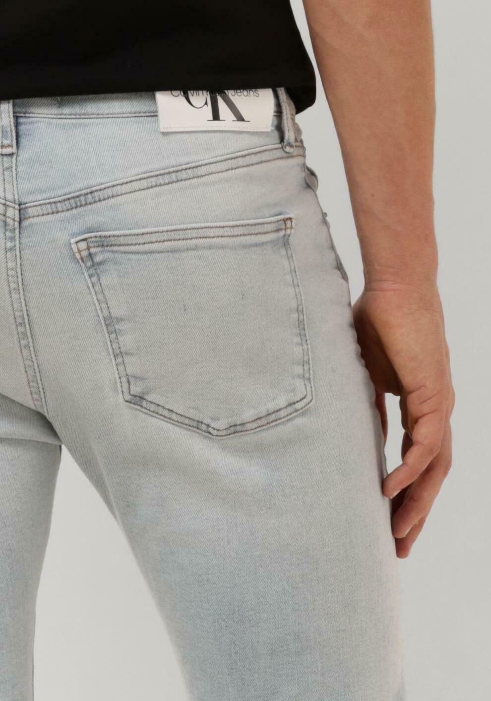 CALVIN KLEIN Heren Jeans Skinny Lichtblauw