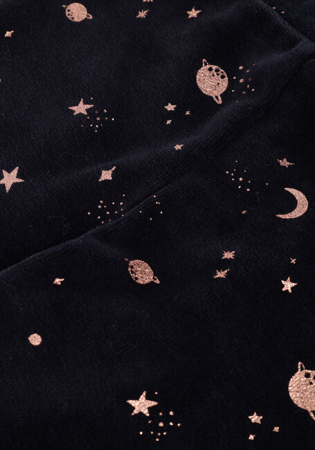 Blauwe AMMEHOELA Flared broek AM.LIV.29 - large