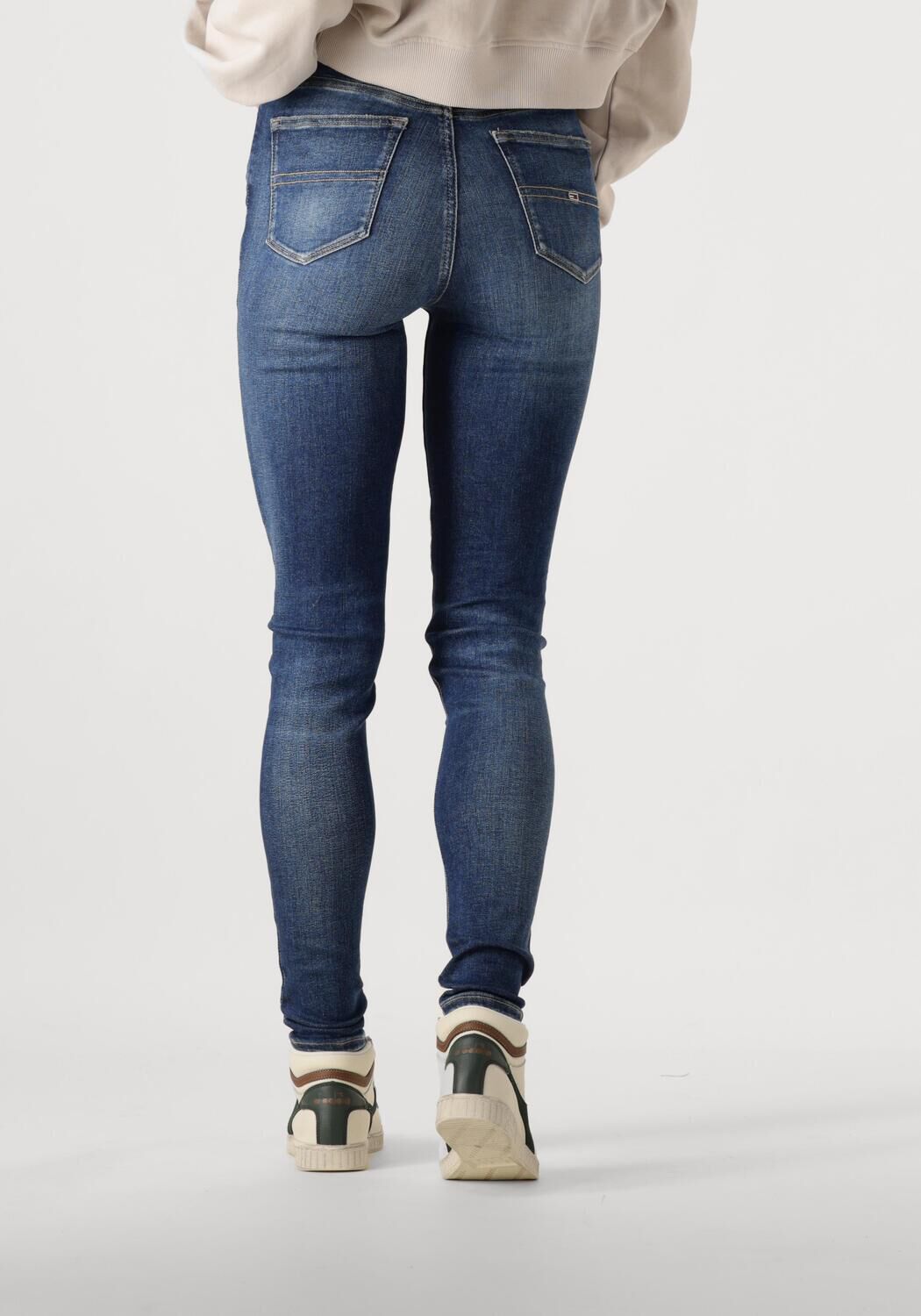 TOMMY JEANS Dames Jeans Nora Md Skn Ai3354 Donkerblauw