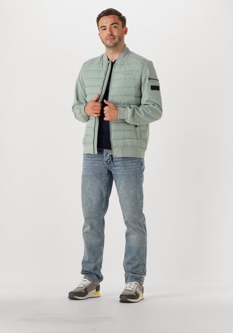 Groene PURE PATH Gewatteerde jas REGULAR FIT PADDED JACKETS - large