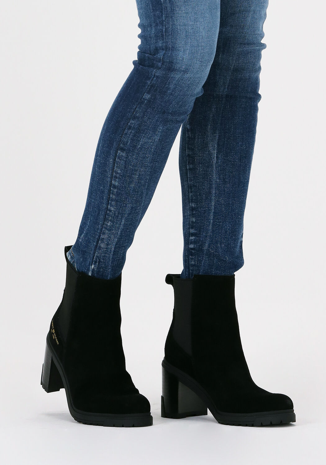 Zwarte TOMMY HILFIGER Enkellaarsjes TH OUTDOOR HIGH HEEL | Omoda
