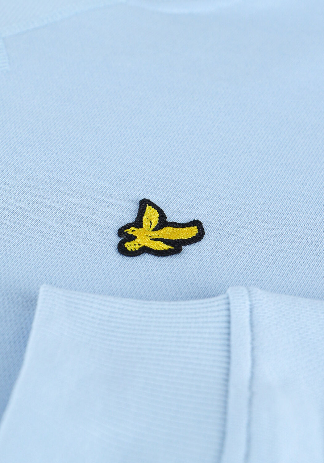 Lichtblauwe LYLE & SCOTT Sweater CREW NECK SWEATSHIRT - large