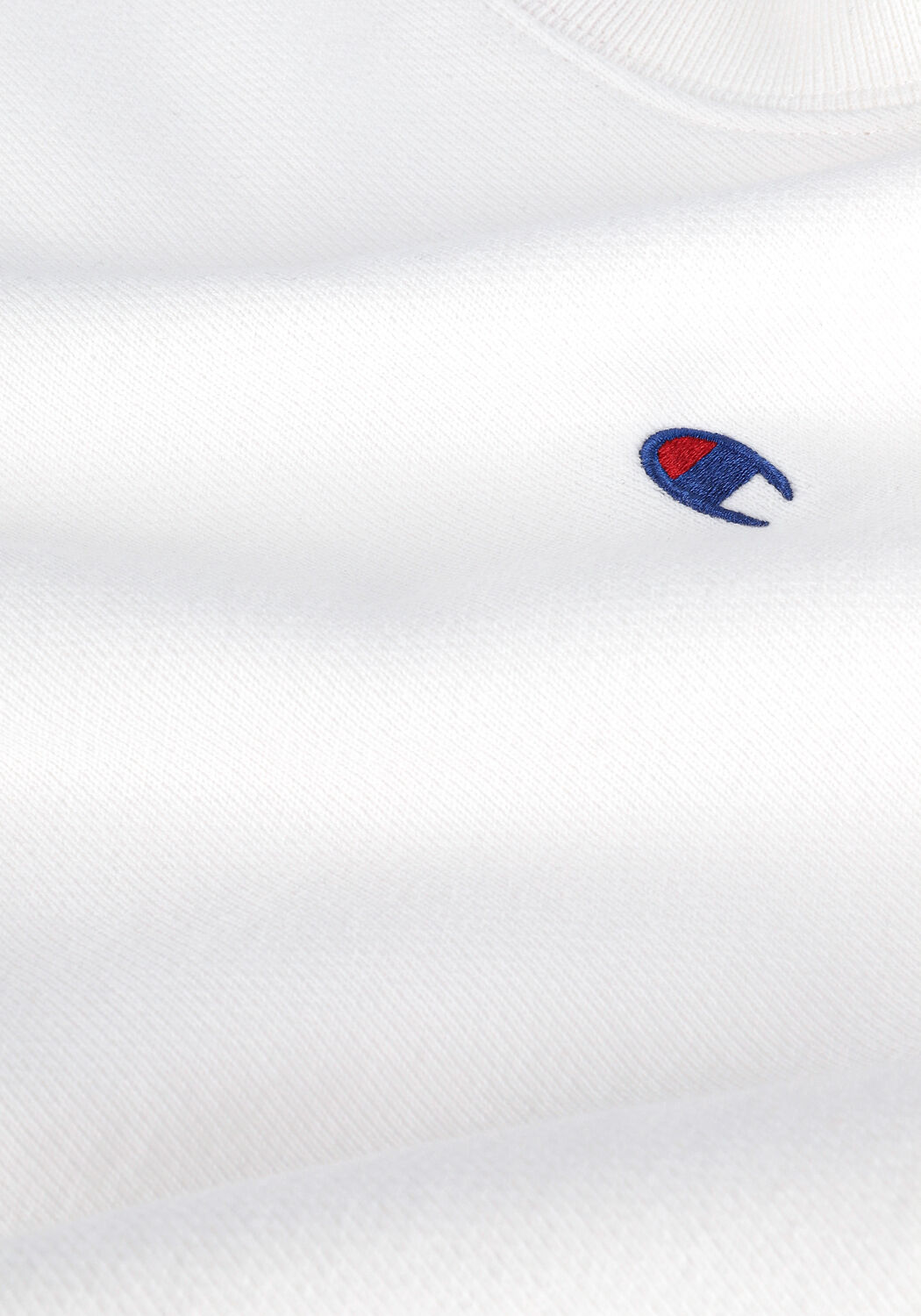 Witte CHAMPION Trui CREWNECK SWEATSHIRT 1 - large