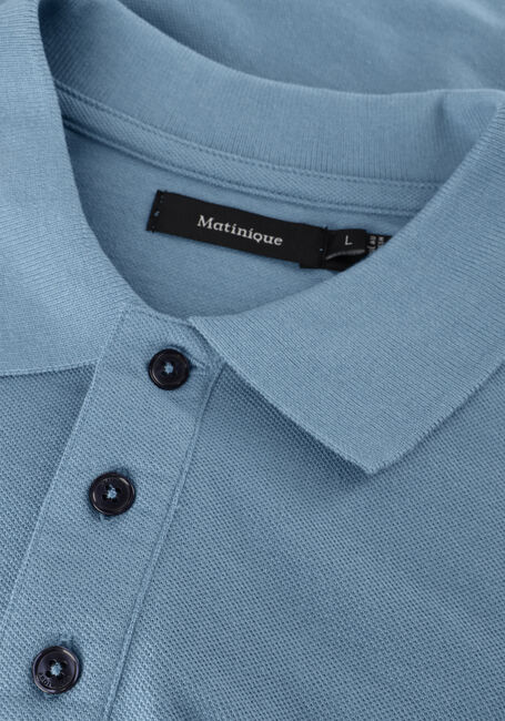 Blauwe MATINIQUE Polo MAPOLEO MELANGE - large
