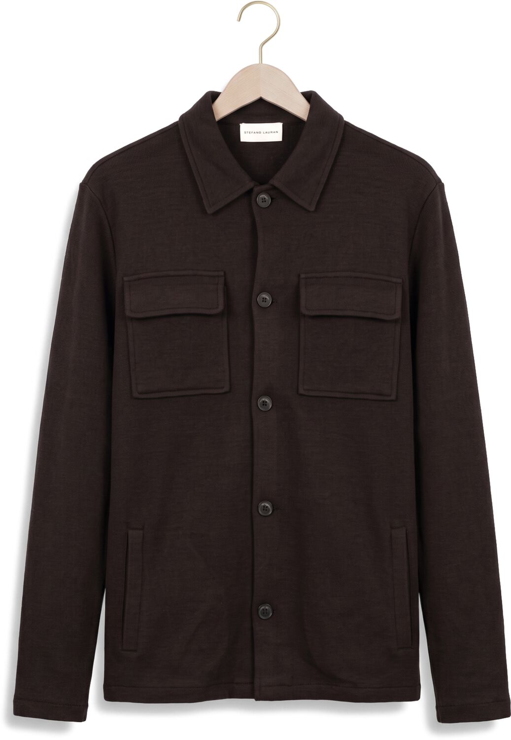 STEFANO LAURAN Heren Overshirts Overshirt Bruin