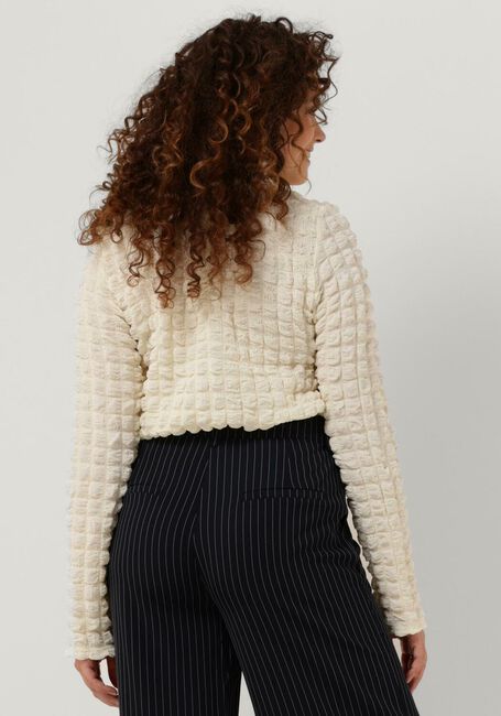 Witte SELECTED FEMME Trui MONIKA LS HIGH NECK TOP B - large