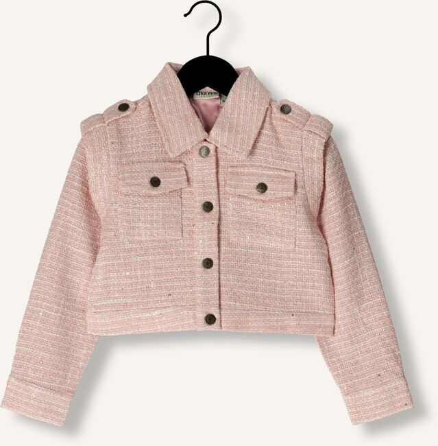 Roze LIKE FLO Jack FLO TWEED JACKET Roze LIKE FLO Jack FLO TWEED JACKET - large