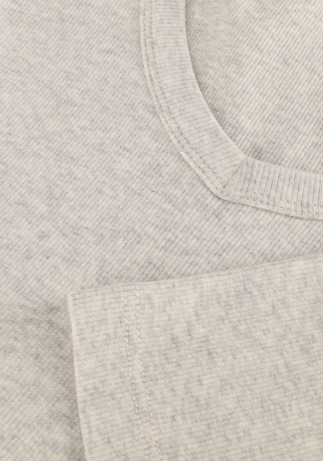 Lichtgrijze KNIT-TED Top EDEN - large