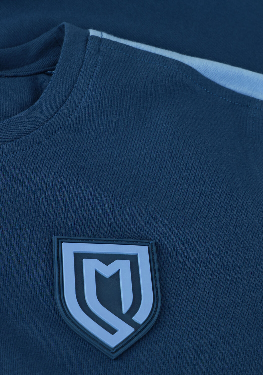 MALELIONS Jongens Polo's & T-shirts Transfer T-shirt Donkerblauw