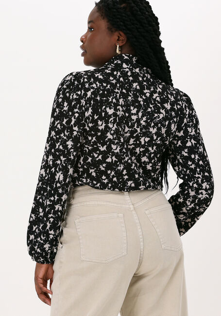 Zwarte OBJECT Blouses KATELYN L/S TOP - large