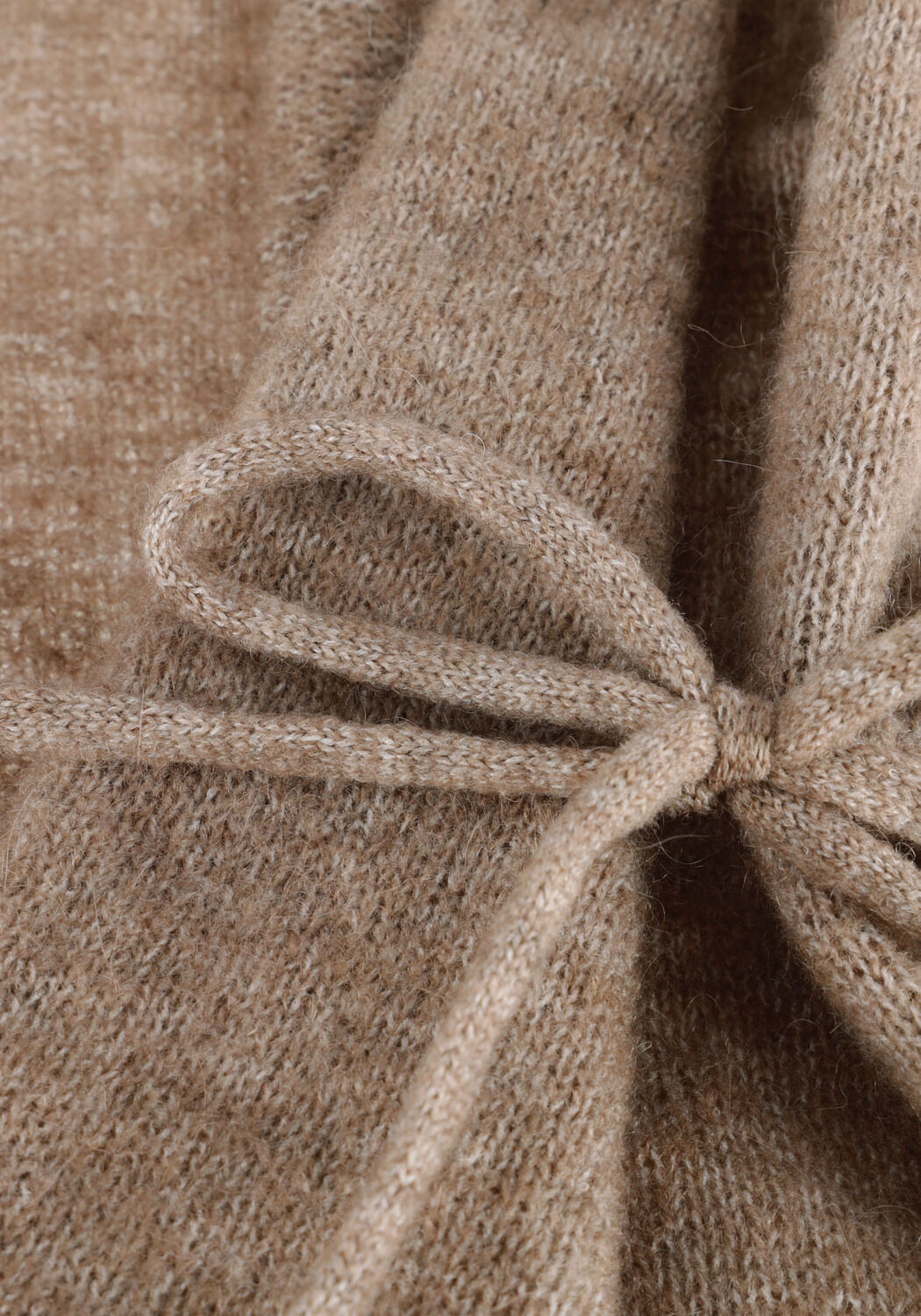 Bruine MSCH COPENHAGEN Vest MSCHGUSTE HOPE WRAP CARDIGAN - large