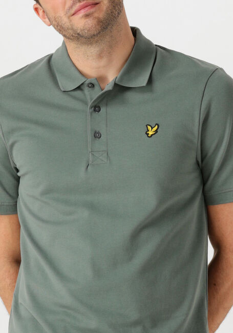 Groene LYLE & SCOTT Polo PLAIN POLO SHIRT - large