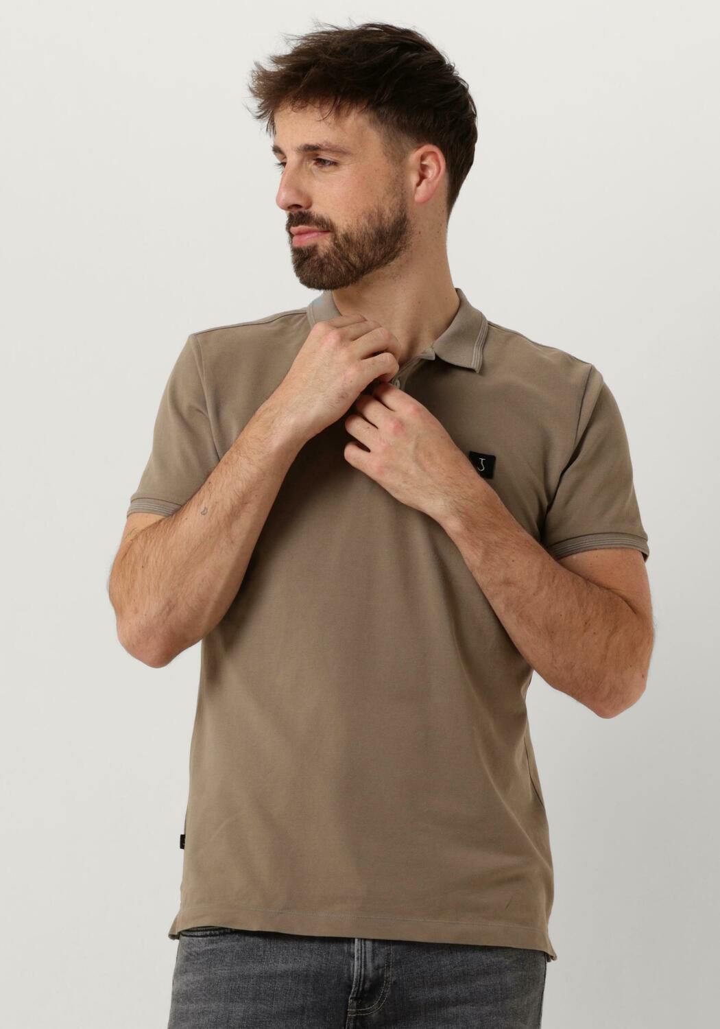 BUTCHER OF BLUE Heren Polo's & T-shirts Classic Comfort Polo Beige