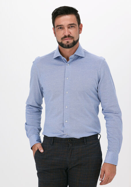 Lichtblauwe PROFUOMO Casual overhemd HEXT - large