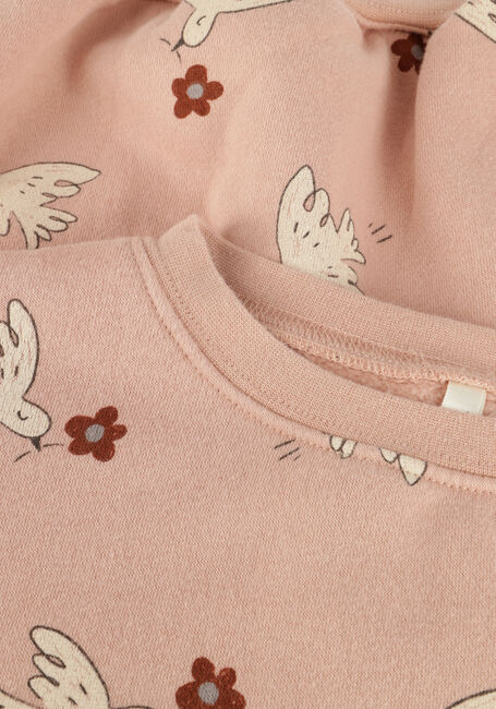 Lichtroze RYLEE + CRU Sweater OVERSIZED SWEATSHIRT DOVES - large