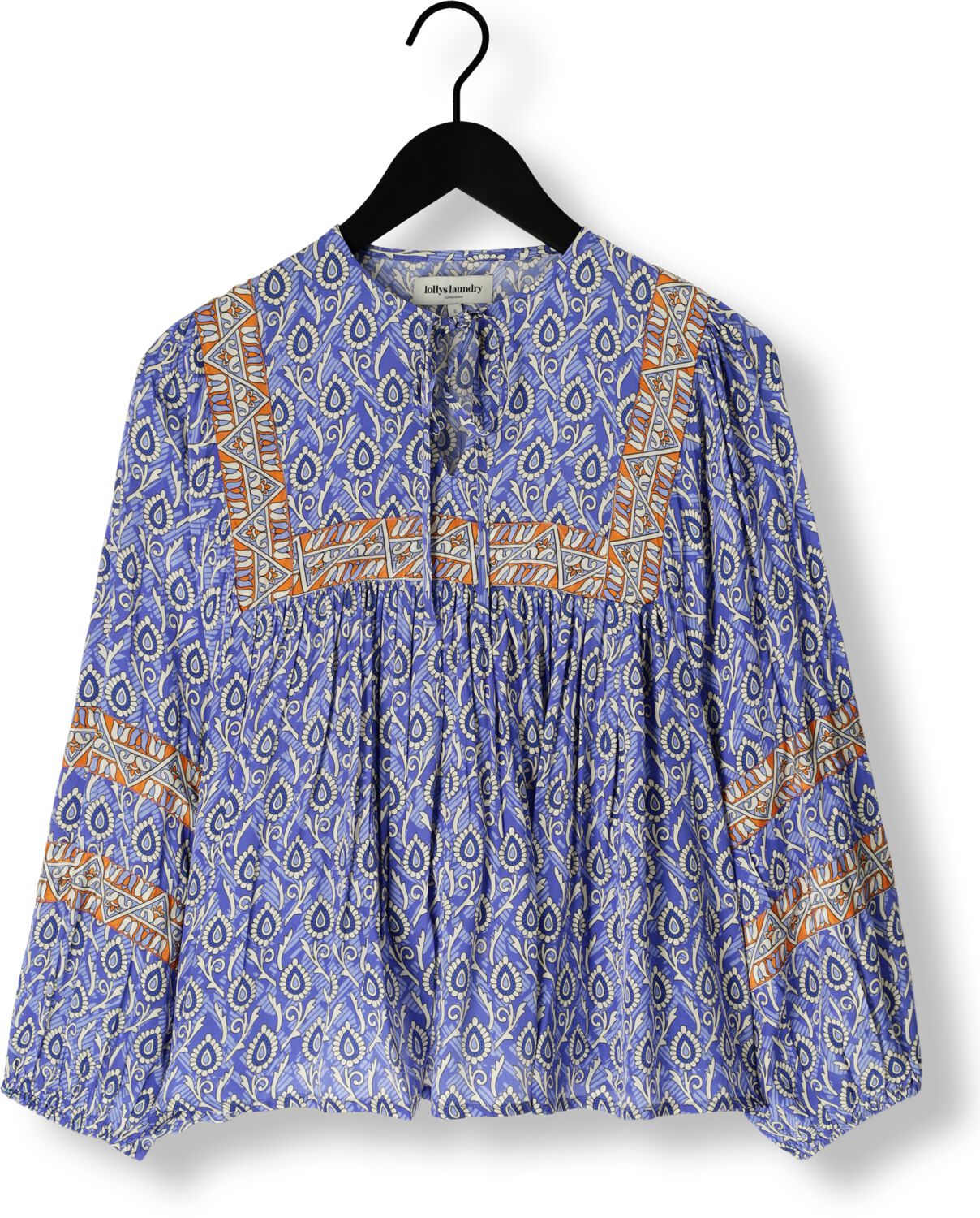 LOLLYS LAUNDRY Dames Blouses Teelll Blouse Ls Blauw