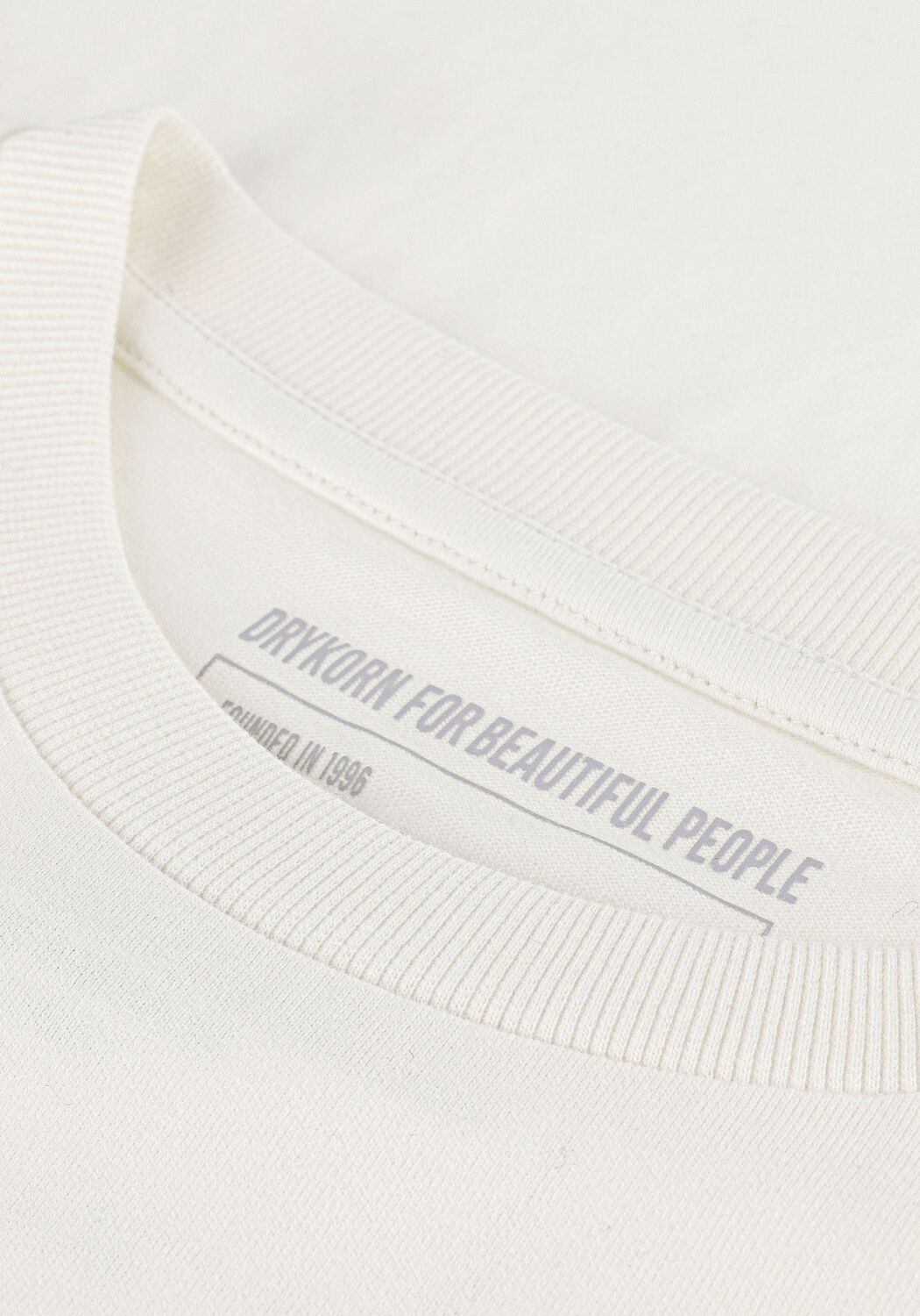 Gebroken wit DRYKORN T-shirt THILO FLAME - large