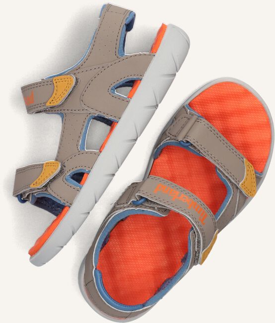 Grijze TIMBERLAND Platte sandalen PERKINS ROW 2-STRAP Grijze TIMBERLAND Platte sandalen PERKINS ROW 2-STRAP - large