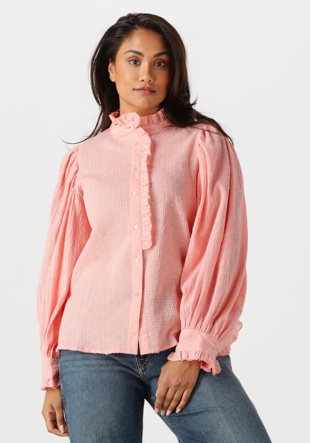 ANTIK BATIK Dames Blouses Yva Blouse Roze