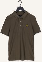 Olijf LYLE & SCOTT Polo PLAIN POLO SHIRT Olijf LYLE & SCOTT Polo PLAIN POLO SHIRT - medium
