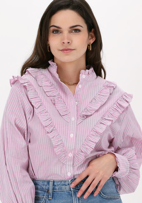 Roze OBJECT Blouses DICTE L/S SHIRT - large