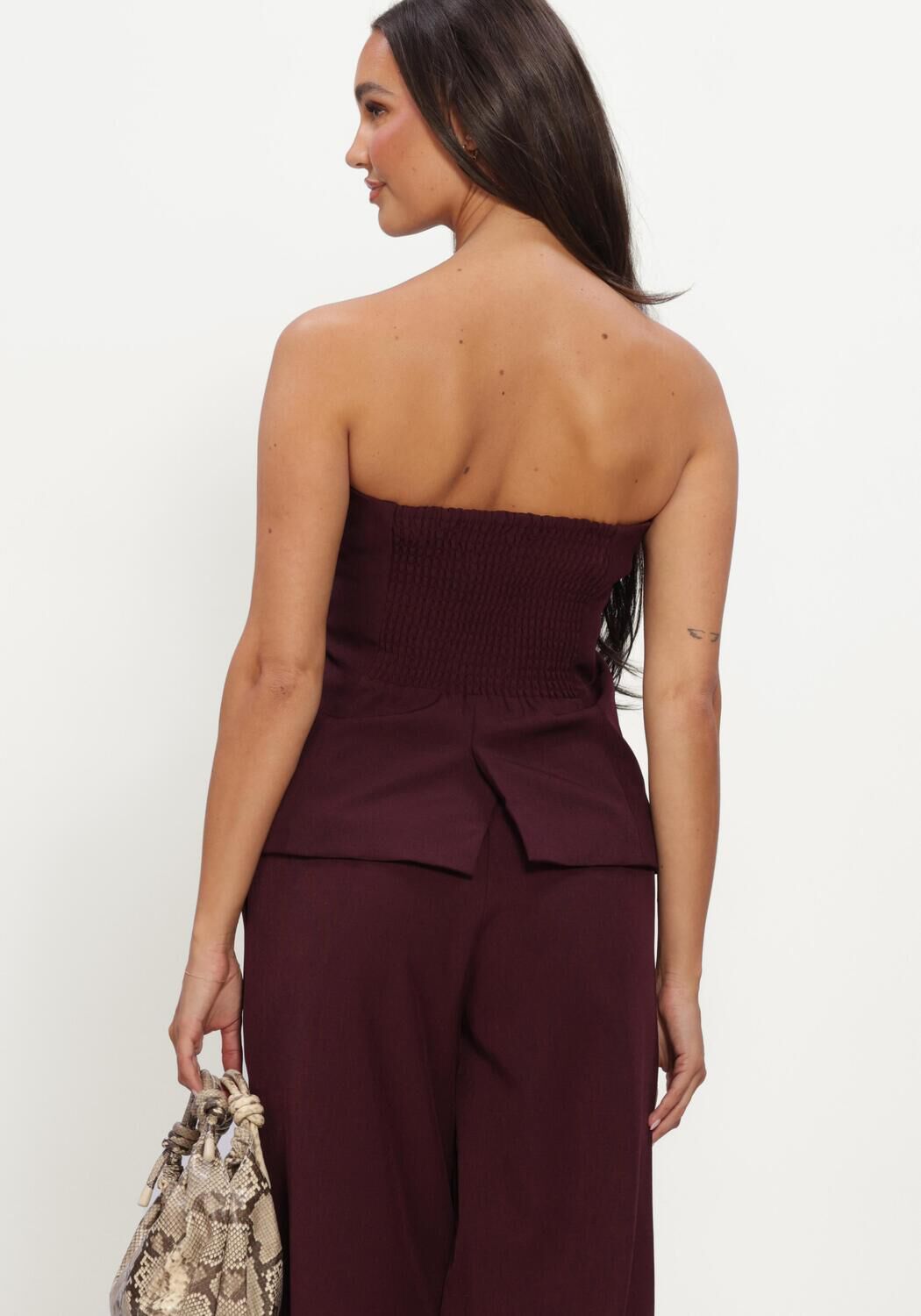 Bordeaux YDENCE Top TOP ASHER - large