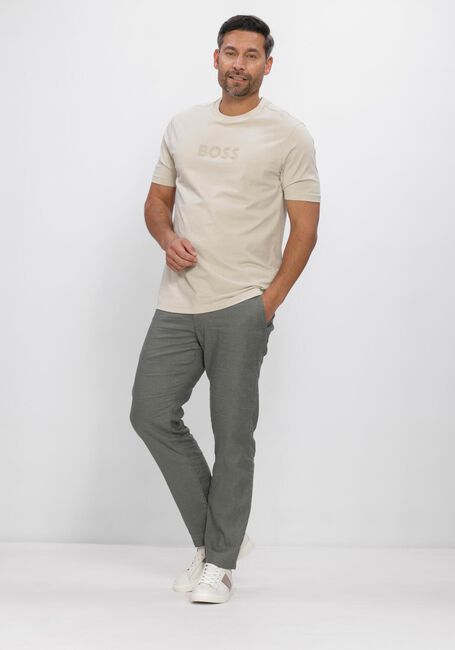 Beige BOSS GREEN T-shirt TS_TERRACE LOGO - large