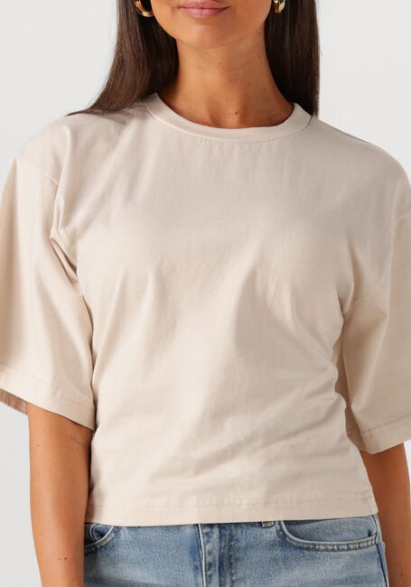 Gebroken wit NEO NOIR T-shirt ASHA BOXY TEE - large
