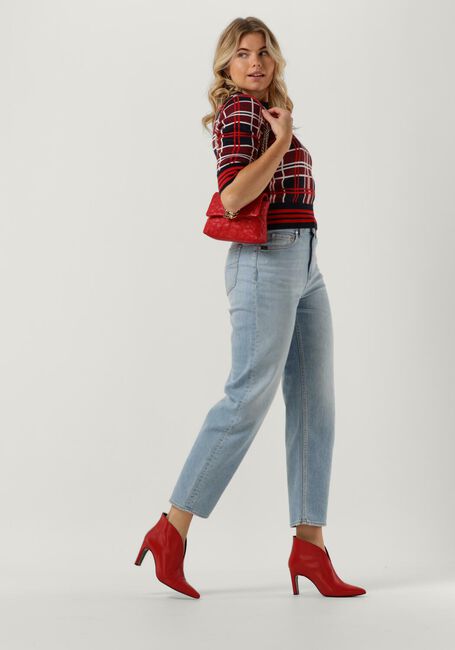 Rode VANILIA Trui CHECKED SHORTSLEEVE Rode VANILIA Trui CHECKED SHORTSLEEVE - large