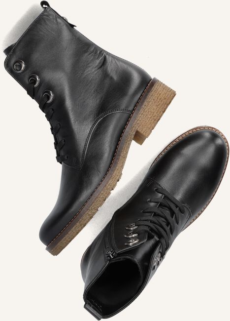 Zwarte GABOR Veterboots 705 Zwarte GABOR Veterboots 705 - large