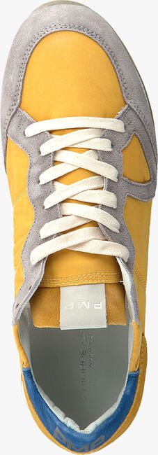 Gele PHILIPPE MODEL Lage sneakers MONACO VINTAGE - large