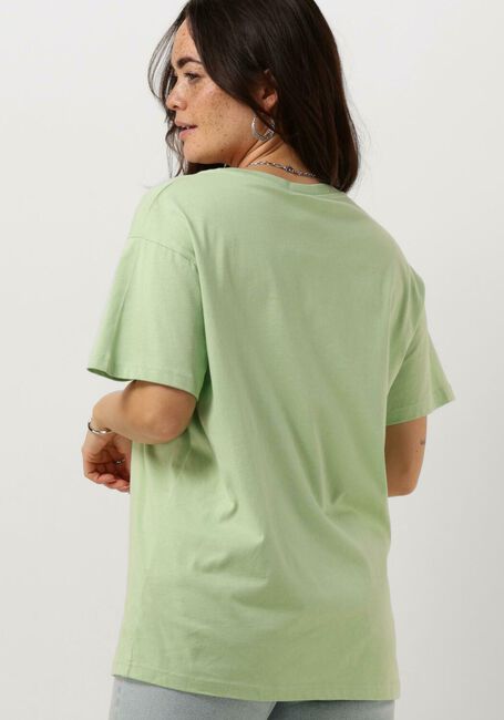 Mint COLOURFUL REBEL T-shirt LOGO WAVE LOOSEFIT TEE - large