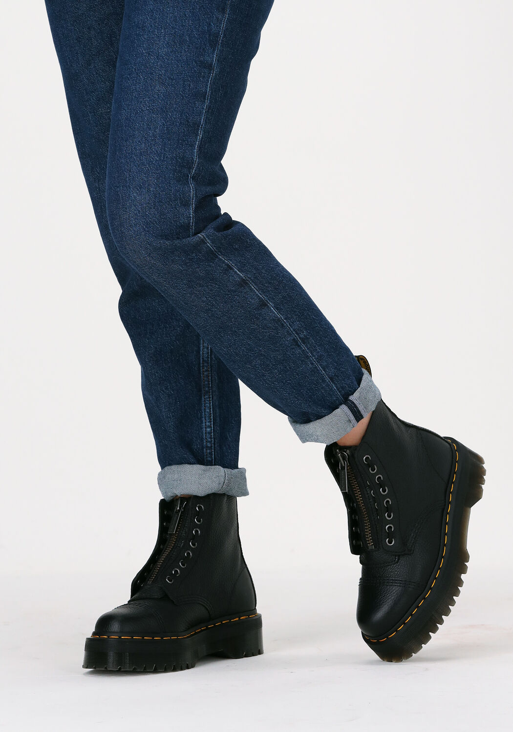 Zwarte DR MARTENS 1460 W Veterboots | Omoda
