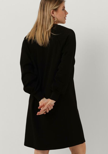 Zwarte MSCH COPENHAGEN Mini jurk BIANNA IMA Q RAGLAN SWEAT DRESS - large