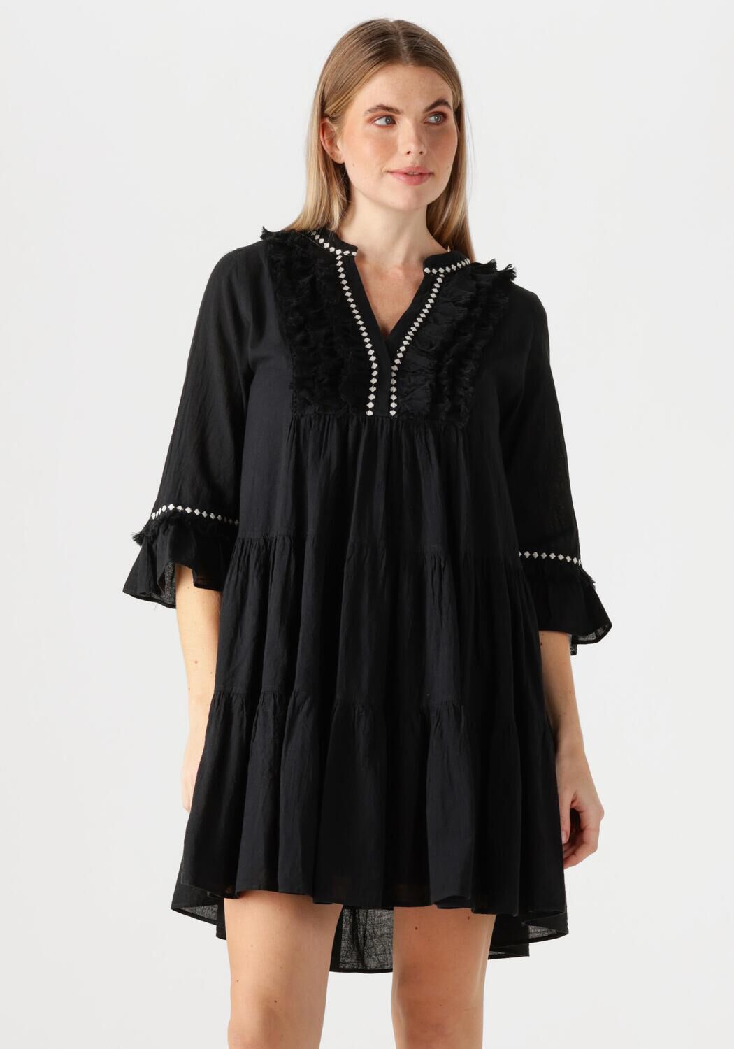 Devotion Zwarte Efisto Mini Jurk Black Dames
